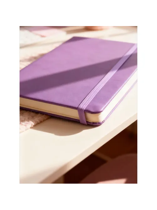 Ежедневник недатированный сиреневый, А5 136 л., Diary, ATTACHE