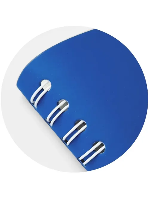 Ежедневник датированный 2026 IF 14х20см 160л, на спир, Basic I1751emb/blue