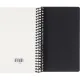Ежедневник недатированный А5 AGENDA на спирали, черный, 128л 3-746/01