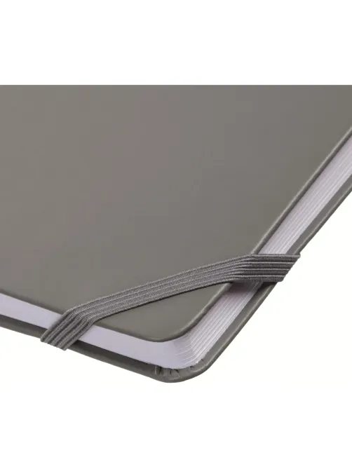 Ежедневник недатированный серый, А5,140x200мм, 136 л. ATTACHE