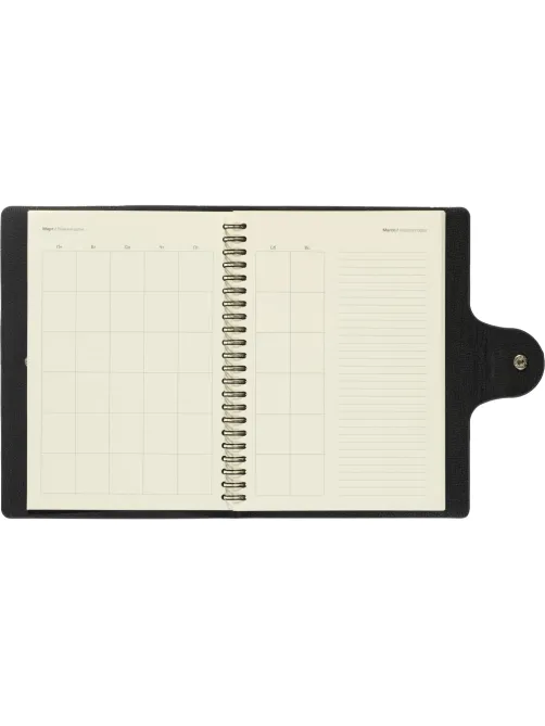 Ежедневник недатированный Fluid Attache Selection бирюз 140х200 мм,192с