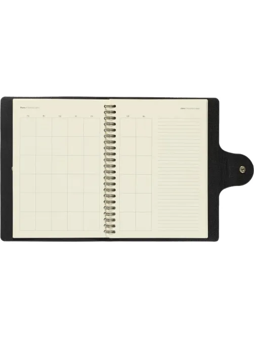 Ежедневник недатированный Fluid Attache Selection бирюз 140х200 мм,192с