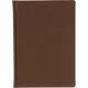 Ежедневник недатированный А5+, 136л, VELVET коричневый  3-115/03