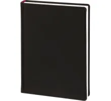 Ежедневник датированный 2026 А5+ VELVET черный 3-123/04