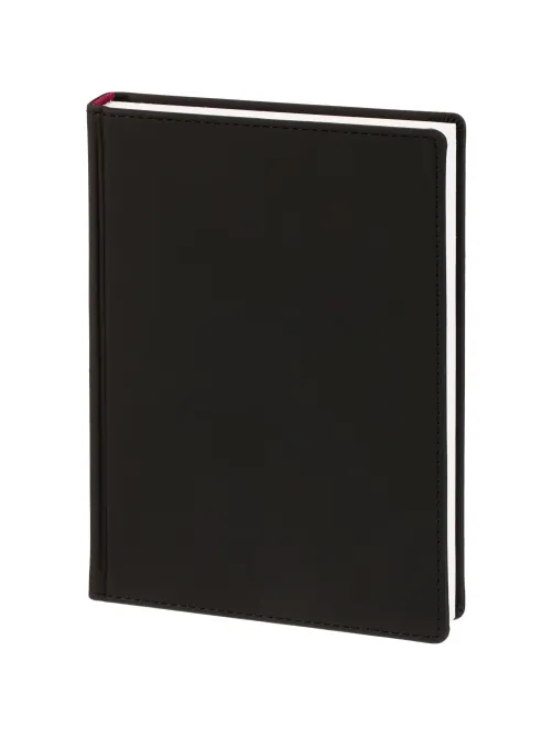 Ежедневник датированный 2026 А5+ VELVET черный 3-123/04