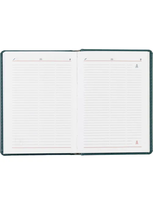 Ежедневник недатированный бирюзовый,А6,110х155мм,176л,ATTACHE Сиам