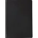 Ежедневник недатированный А5+, 136л, VELVET черный  3-115/04