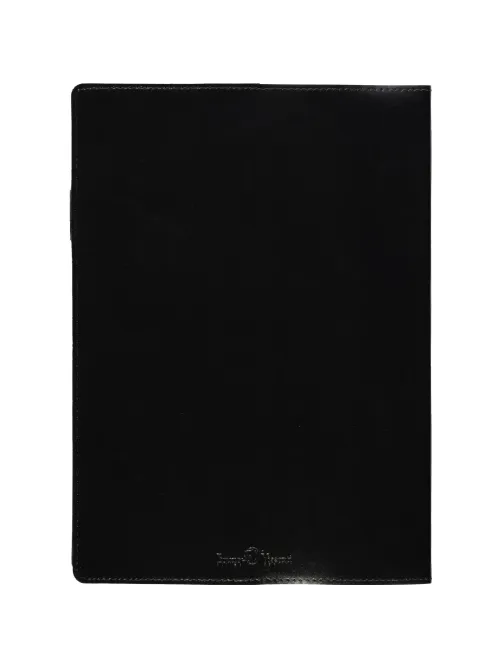 Еженедельник недатированный черный,кожа,A4 64л,Br.V.PROFY 3-098/02