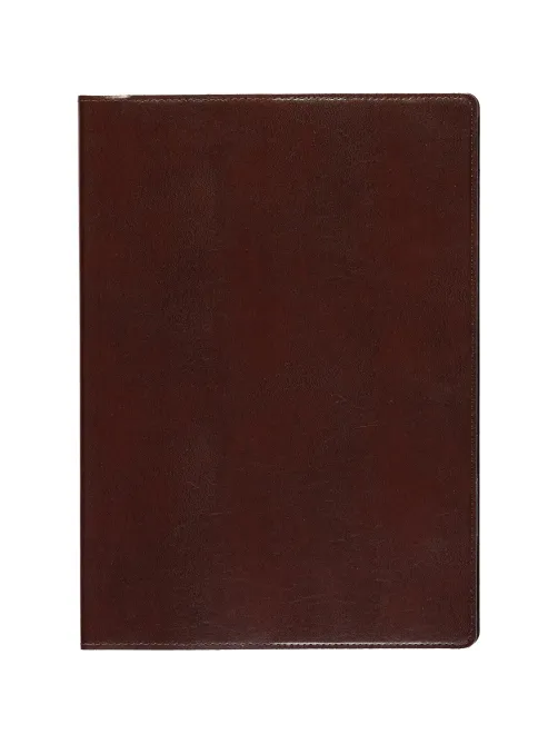 Еженедельник недатированный коричнев,A4,222х302мм,64л,Br.V.PROFY 3-098/03