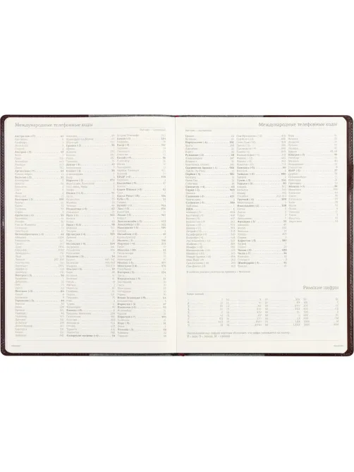 Еженедельник недатированный коричнев,A4,222х302мм,64л,Br.V.PROFY 3-098/03
