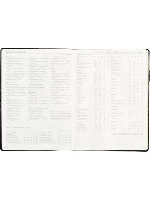 Еженедельник недатированный черный,кожа,A4 64л,Br.V.PROFY 3-098/02