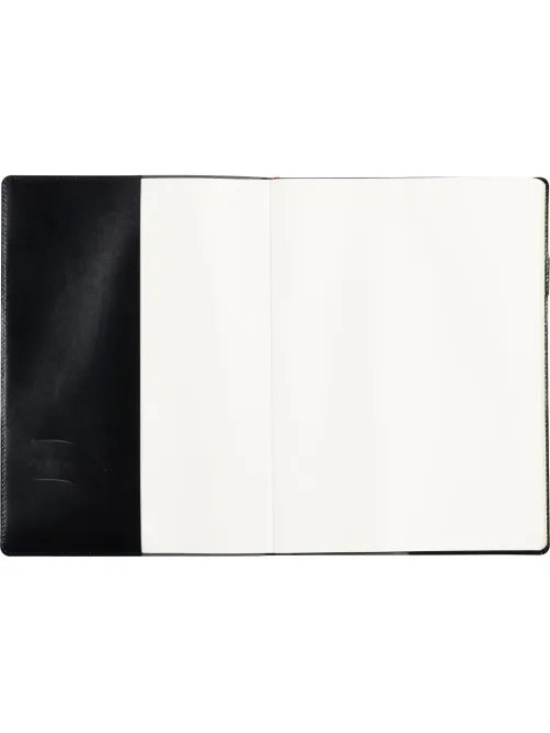 Еженедельник недатированный черный,кожа,A4 64л,Br.V.PROFY 3-098/02