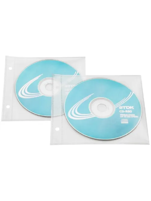 Файл-вкладыш для 1 CD Комус, 20 шт