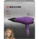 Фен BRAYER BR3007, 2200 Вт, 2 cкор, 3 темп., узкий конц., холод