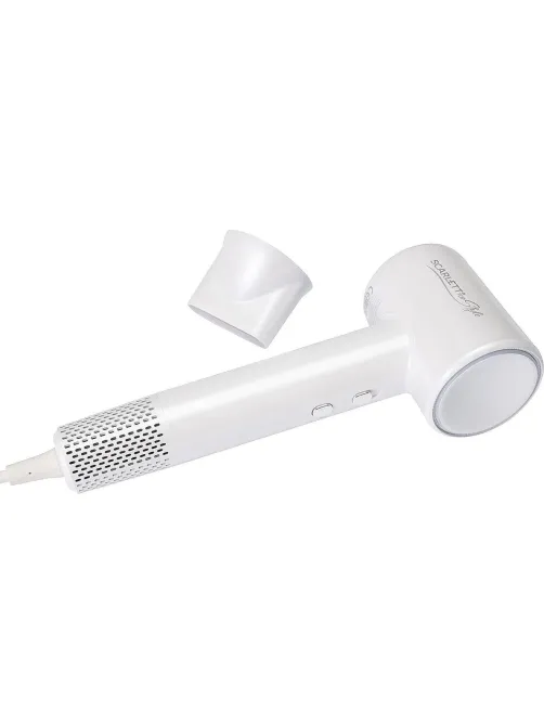 Фен Scarlett SC-HD70I42 (Белый, BLDC-мотор, LED индикация температуры)