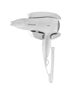 Фен настенный BRAYER BR3021, 2000ВТ,2скор, 2реж нагрева, концентратор,1,8 м