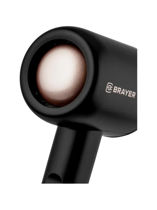 Фен BRAYER 3027BR, 1000 Вт, 2 скорости, DC-мотор, шнур 1,8 м
