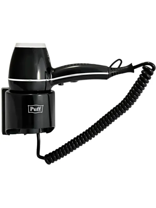 Фен Puff-1800Вl,черный, 1,8 кВт
