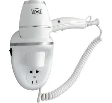 Фен Puff-1800В, белый, 1,8 кВт