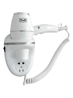 Фен Puff-1800В, белый, 1,8 кВт
