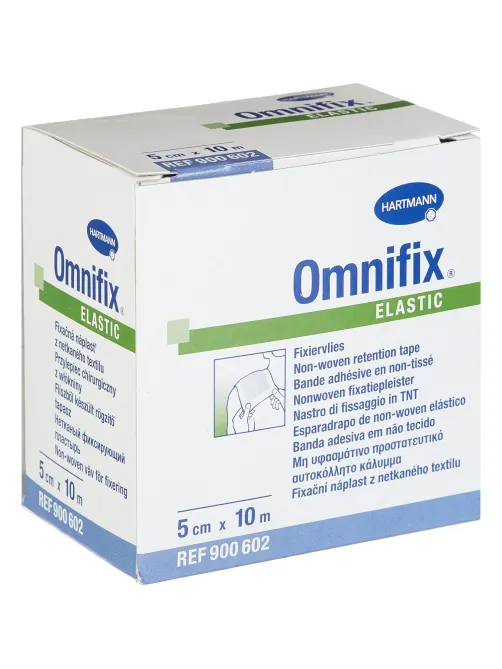 Пластырь неткан гипоаллерген бел 10мх5см OMNIFIX 9006023