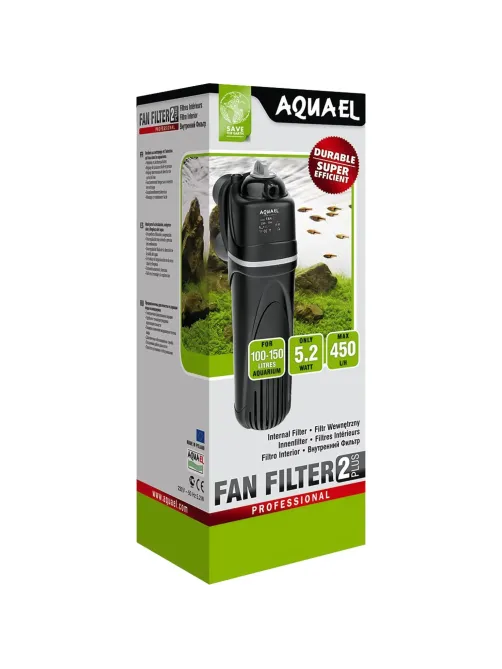 Помпа фильтр FAN-2 plus (до-150л) 450л/ч 5,2Вт  (Акваэль)