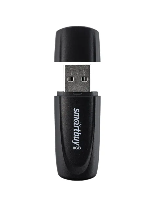 Флеш-память SmartBuy UFD 2.0 008GB Scout Black (SB008GB2SCK)