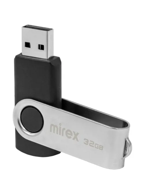 Флеш-память Mirex USB SWIVEL BLACK 32Gb (13600-FMURUS32 )