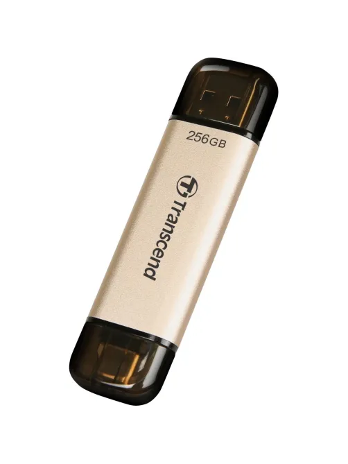 Флеш-память Transcend JetFlash 930C, 256Gb, USB 3.2 G1, зол, TS256GJF930C
