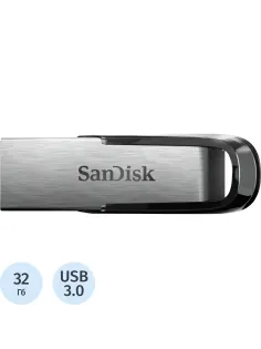 Флеш-память SanDisk Ultra Flair, 32Gb, USB 3.0, с/чер, SDCZ73-032G-G46