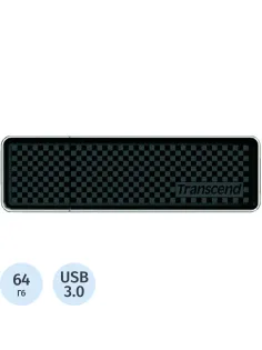Флеш-память Transcend JetFlash 780, 64Gb, USB 3.1 G1, чер, TS64GJF780