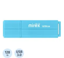 Флеш-память Mirex USB 3.0 LINE BLUE 128Gb (13600-FM3LB128 )