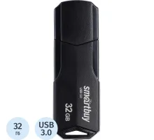 Флеш-память Smartbuy UFD 3.0/3.1 32GB CLUE Black (SB32GBCLU-K3)