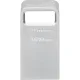 Флеш-память Kingston 128Gb DataTraveler Micro(DTMC3G2/128GB)USB3.0 сереб