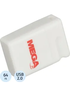 Флеш-память Promega Jet 64GB USB2.0  белый, пластик, под лого NTU116U2064GW