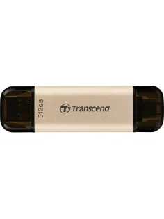 Флеш-память Transcend Jetflash 930С (TS512GJF930C)512GB/USB3.2/золот/черн