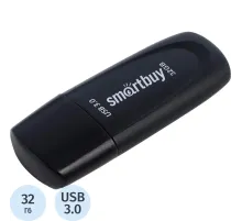Флеш-память Smartbuy UFD 3.0/3.1 32GB Scout Black (SB032GB3SCK)
