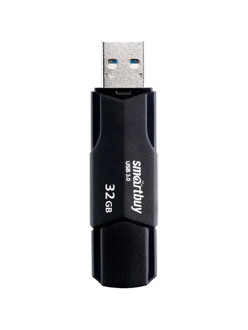 Флеш-память Smartbuy UFD 3.0/3.1 32GB CLUE Black (SB32GBCLU-K3)