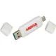 Флеш-память Promega Jet 64GB USB3.0 Type-C/бел пласт/под лог NTU787СU3064GW