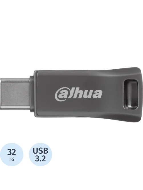 Флеш-память Dahua 32 Гб, USB3.2 Gen1 Type A и Type C DHI-USB-P639-32-32GB