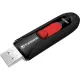 Флеш-память Transcend JetFlash 590, 32Gb, USB 2.0, ч/крас, TS32GJF590K