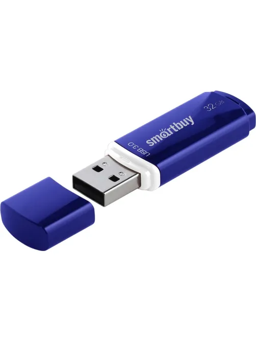 Флеш-память Smartbuy UFD 3.0 32GB Crown Blue (SB32GBCRW-Bl) - [bulk