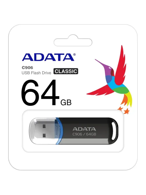 Флеш-память ADATA C906, 64GB, AC906-64G-RBK
