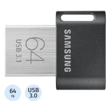 Флеш-память Samsung FIT Plus, 64Gb, USB 3.1 G1, чер, MUF-64AB/APC