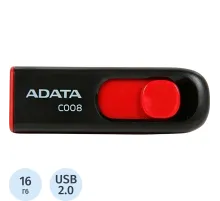 Флеш-память ADATA C008, 16GB, AC008-16G-RKD