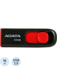 Флеш-память ADATA C008, 16GB, AC008-16G-RKD