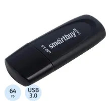 Флеш-память Smartbuy UFD 3.0/3.1 64GB Scout Black (SB064GB3SCK)