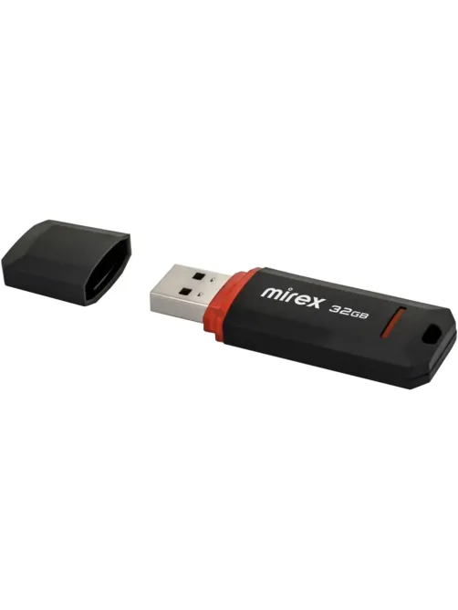 Флеш-память Mirex USB KNIGHT BLACK 32Gb (13600-FMUKNT32 )