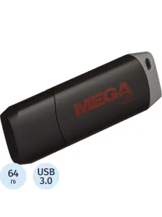 Флеш-память Promega Jet 64GB USB3.0/черный пластик, под лого NTU181U3064GBK