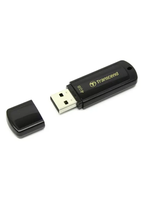 Флеш-память Transcend JetFlash 350, 4Gb, USB 2.0, чер, TS4GJF350